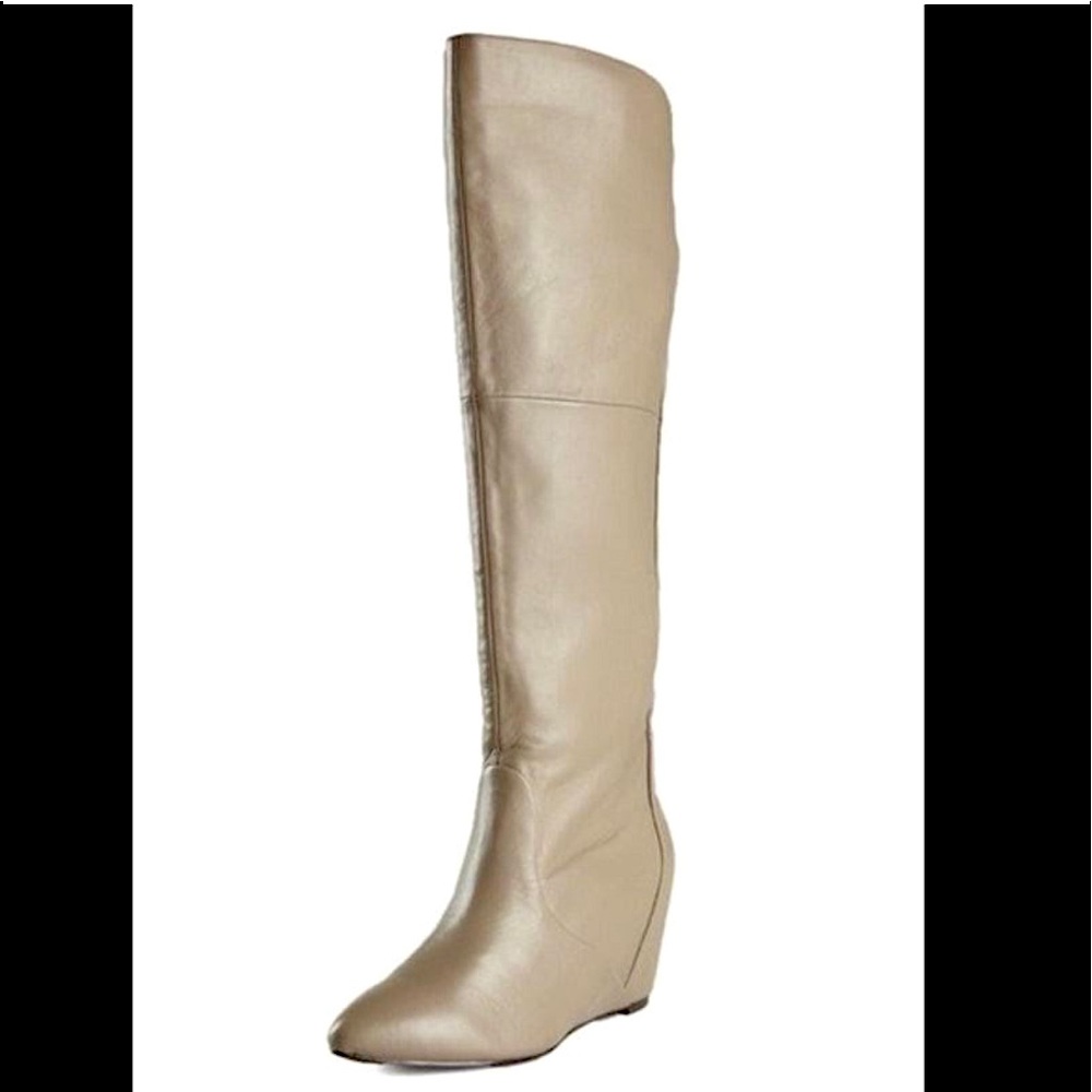 Report Waldron Knee-High Boots, Taupe